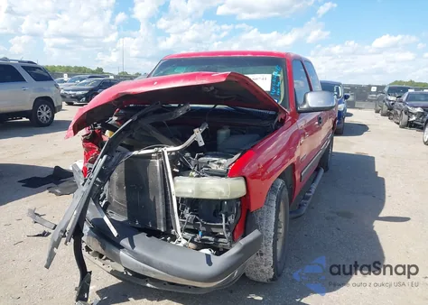 2002 Chevrolet Silverado 1500 Ls из США, поврежденный, VIN 2GCEC19T621103253